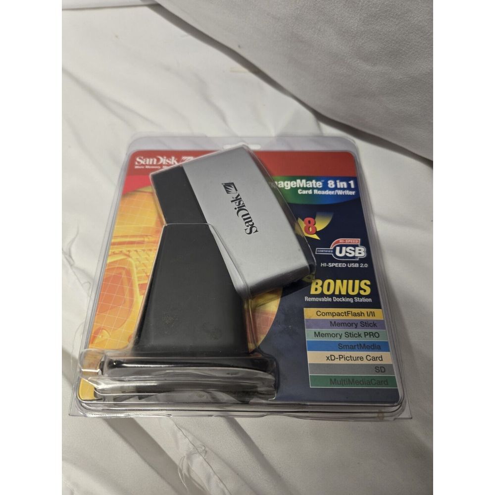 SanDisk Imagemate  6‎ In 1 Card Reader And Writer Hi Speed Usb New - Picture 3 of 4